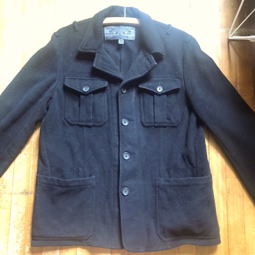 Men’s Banana Republic Short Waisted Wool Coat